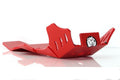 AXP SKID PLATE XTREM HDPE 8MM RED
