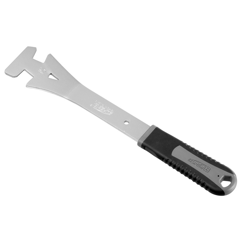SUPEB DOUBLE-ENDED PRO. PEDAL WRENCH 15