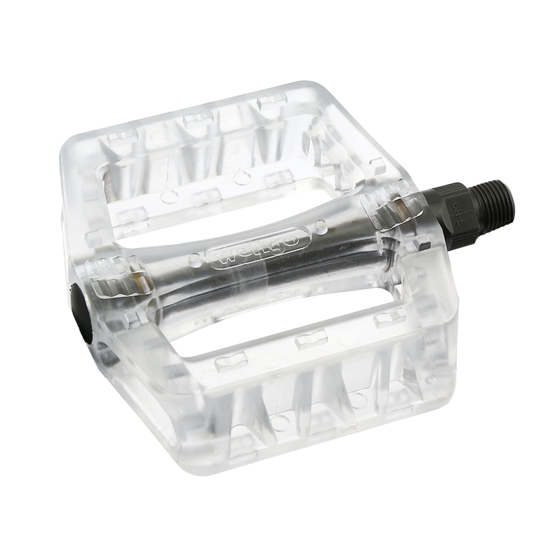 WELLG PEDALS BMX/FREESTYLE CLEAR RESIN