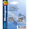 KMC CONNECTING LINK 9SPD (6,60MM) SILVER
