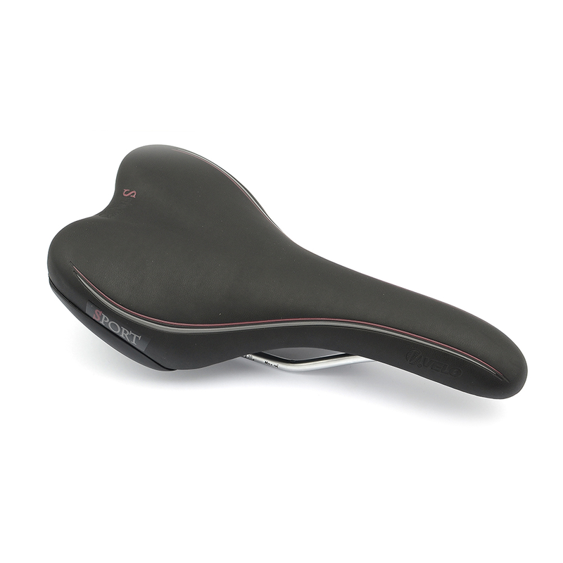 VELO SADDLE SPORT RAILS STEEL BLK