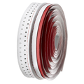 VELO HANDLEBAR TAPE MICROFIBER 2T RED/WH