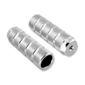 VBIKE BMX BICYCLE FOOTPEGS 26T. SILVER