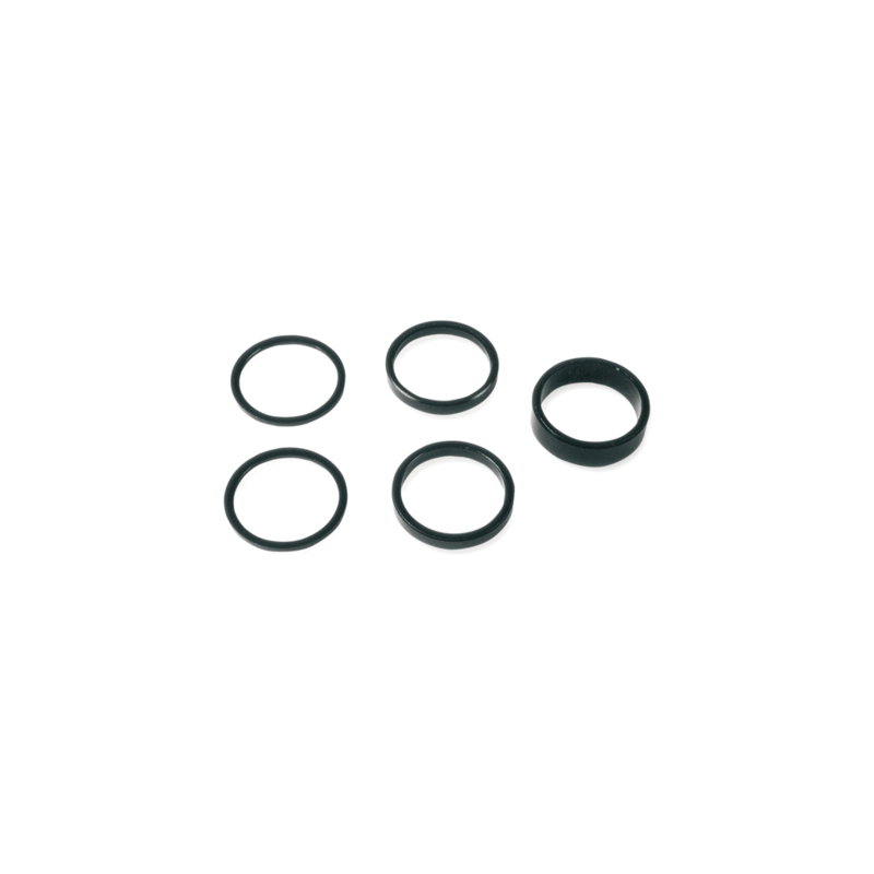 VBIKE STEERING WASHER SPACER 1-1/8 BLK