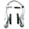 ALHON V-BRAKE SET ALUMINUM. RED