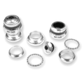 VBIKE HEADSET A-HEAD. ALU 1-1/8 SILVER