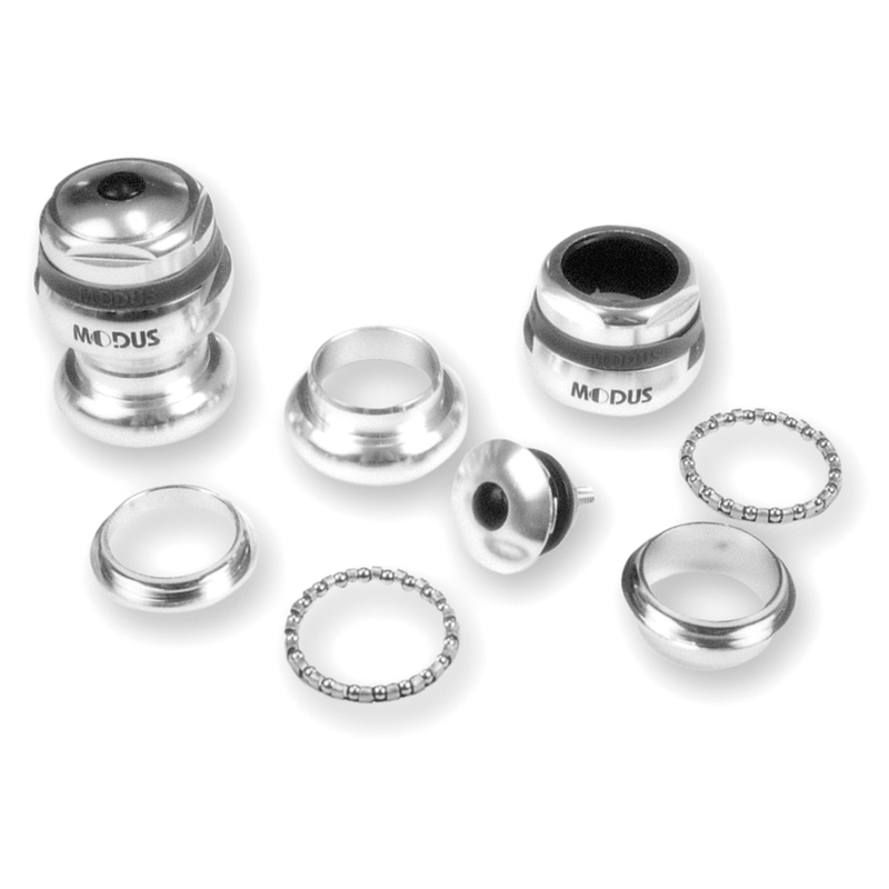 VBIKE HEADSET A-HEAD. ALUMINUM 1 SILVER