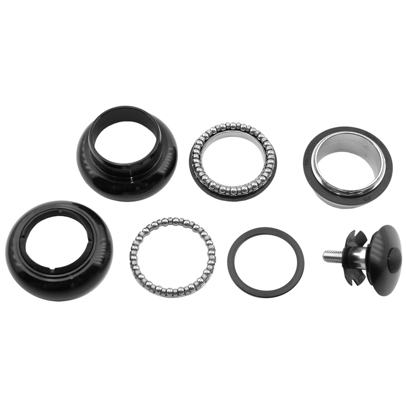 VBIKE HEADSET A-HEAD. ALUMINUM 1 BLACK