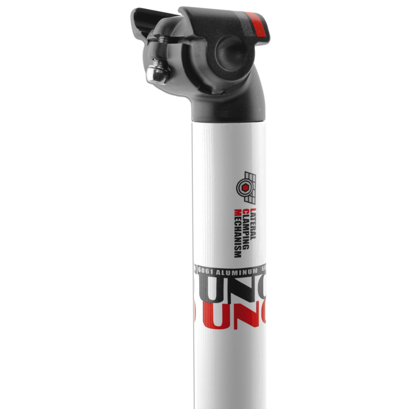 KALLO SEATPOST L:350MM Ø27,2. WHITE
