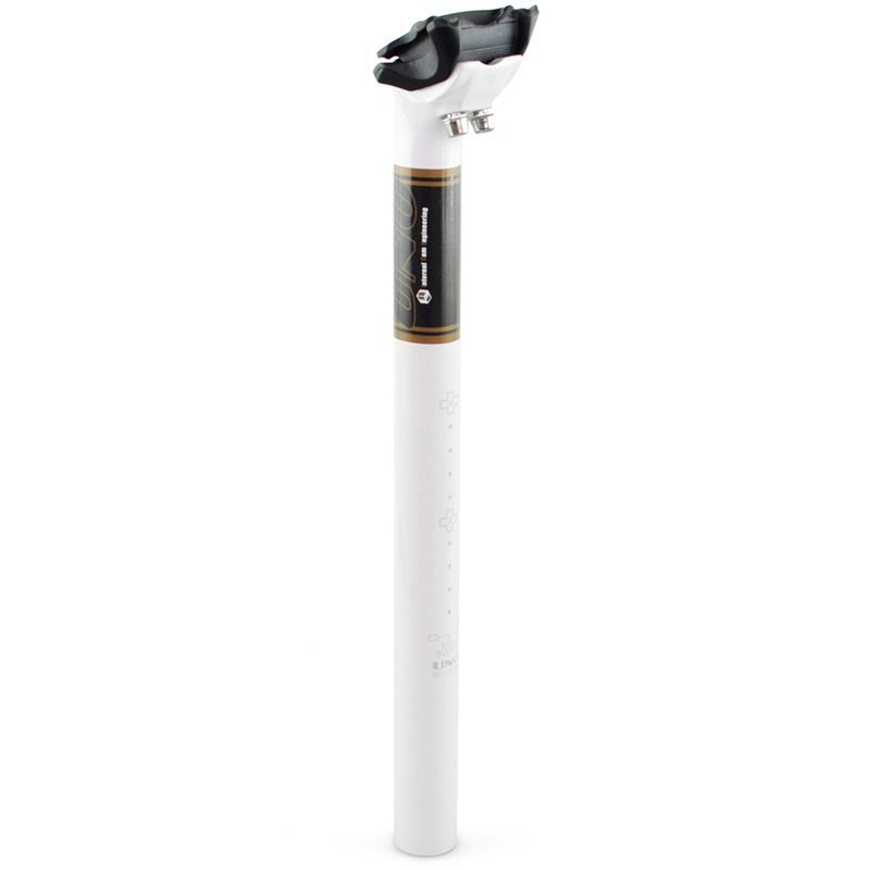 KALLO SEATPOST L:350MM Ø27,2 WHITE/BLACK