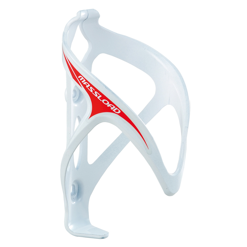 MASSL BICYCLE BOTTLE CAGE FIBER, WHT