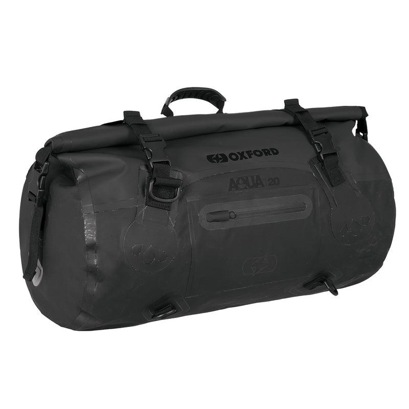 OXFOR LUGGAGE AQUA T-20 ROLL BAG BLACK