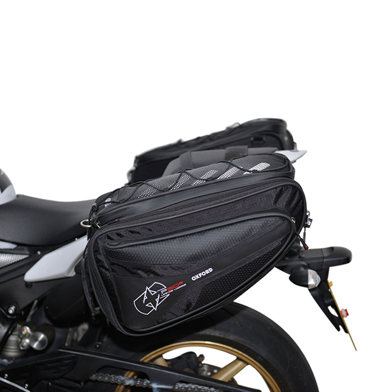 OXFOR LUGGAGE P50R PANNIERS - BLACK