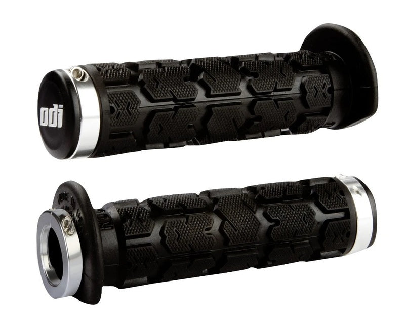 ODI GRIP ROGUE ATV LOCK BLK/SIL 130MM