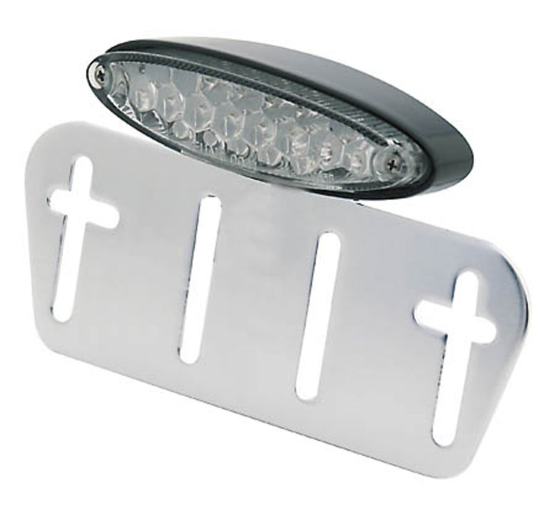 SHINY LED-TAILLIGHT W.ALU LICENSE-PLATE