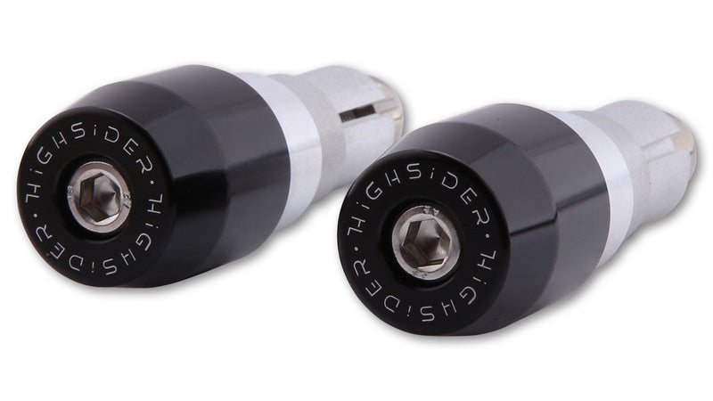 HIGHS EVO HANDLEBAR ENDS, BLK