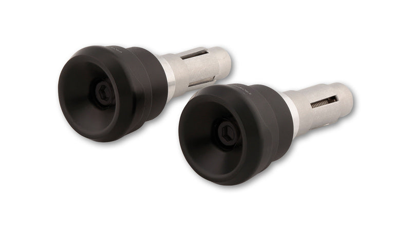 HIGHS AKRON-LS HANDLEBAR ENDS, BLK