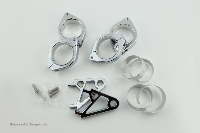 HIGHS HEADLIGHT BRACKET XS, CHR, 42-43MM