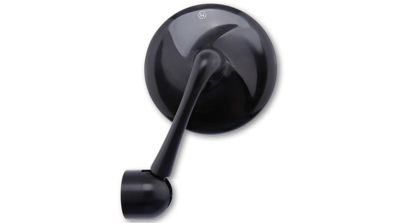 HIGHS CLASSIC HANDLEBAR END MIRROR, BLK