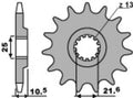 PBR FR SPROC 520 STEEL ST 2061, 11