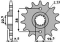PBR FR SPROC 520 STEEL ST 2116, 13