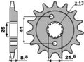 PBR FR SPROC 520 STEEL ST 350, 13