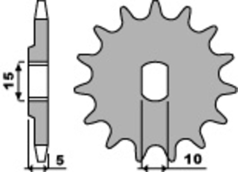 PBR FR SPROC 415 STEEL ST 590, 11
