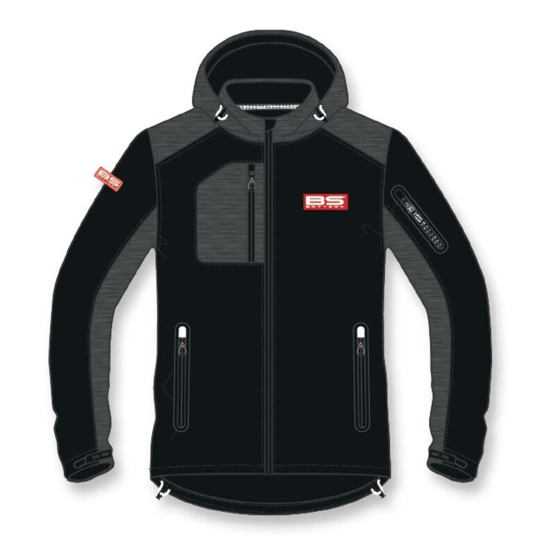 BSBAT SOFTSHELL BS FACTORY BLK/GRY, 3XL