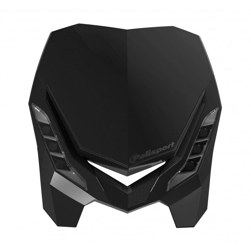 POLIS HEADLIGHT E BLAZE, BLK