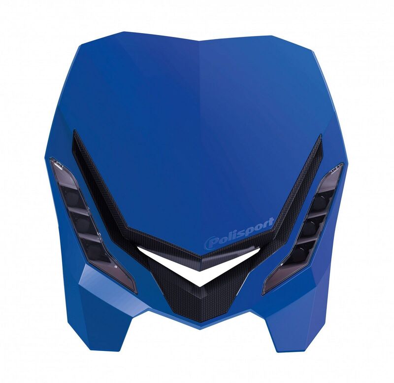POLIS HEADLIGHT E BLAZE, BLU
