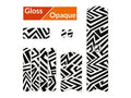 ALGIS OPAQUE FRAME GUARD KIT M LINES BLK