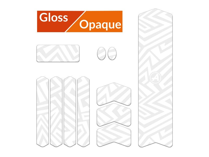 ALGIS OPAQUE FRAME GUARD KIT M LINES WHT
