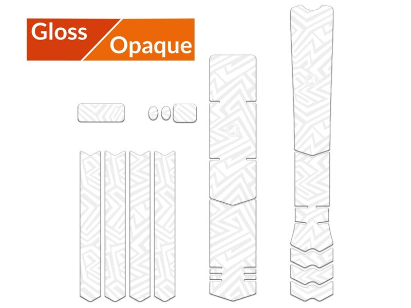 ALGIS OPAQUE FRAME GUARD KIT XL LINES WH