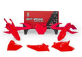 RTECH PLASTIC KIT 6 PCS, RED