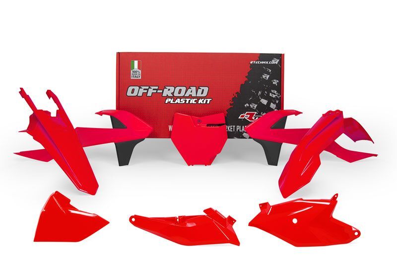 RTECH PLASTIC KIT 6 PCS, RED