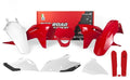 RTECH PLASTIC KIT 7 PCS, RED/WHT