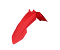 RTECH PLASTIC FRONT FENDER, RED