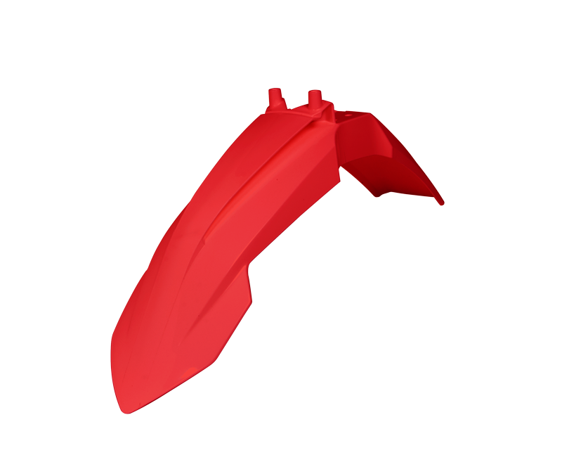 RTECH PLASTIC FRONT FENDER, RED
