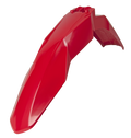 RTECH PLASTIC VENTED FRONT FENDER, RED