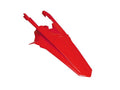 RTECH PLASTIC REAR FENDER, RED