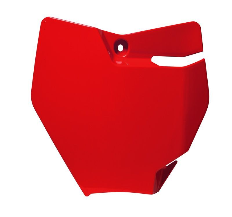 RTECH FRONT NUMBERPLATE, RED