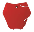 RTECH FRONT NUMBERPLATE, RED