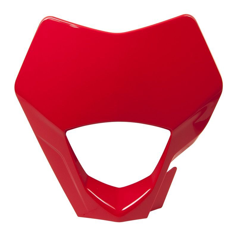 RTECH FRONT HEADLIGHT REP. PLASTIC, RED