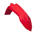 RTECH PLASTIC VENTED FRONT FENDER, RED