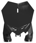 RTECH FRONT NUMBERPLATE 3 CLAMPS, BLK