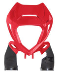 RTECH FRONT HEADLIGHT REP. PLASTIC, RED
