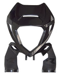 RTECH FRONT HEADLIGHT REP. PLASTIC, BLK