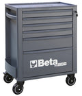 BETA ROLL CAB RSC24 6 DRAWERS, GRY/GRY