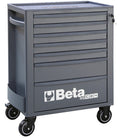 BETA ROLL CAB RSC24 7 DRAWERS, GRY/GRY