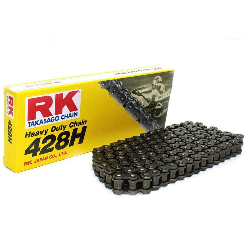RK CHAIN HSB 428, BLK/BLK, 108